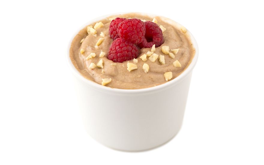 Budincă raw-vegană cu banane