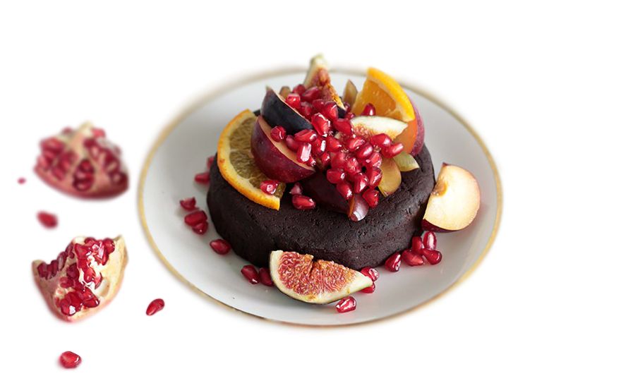 Prăjitură cu cartof dulce vegană