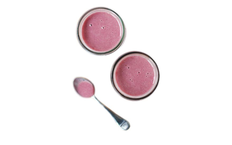 Smoothie tropical cu aronia