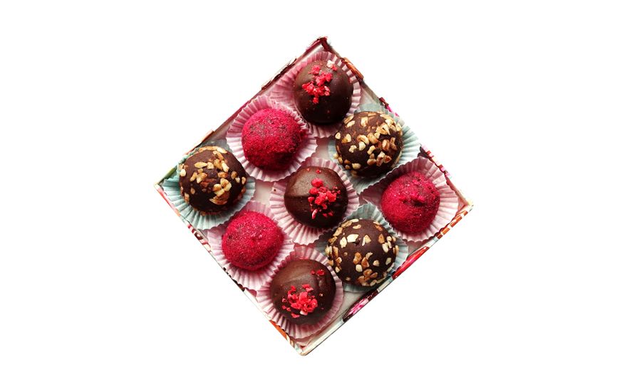 Trufe cu ciocolată pentru îndrăgostiți