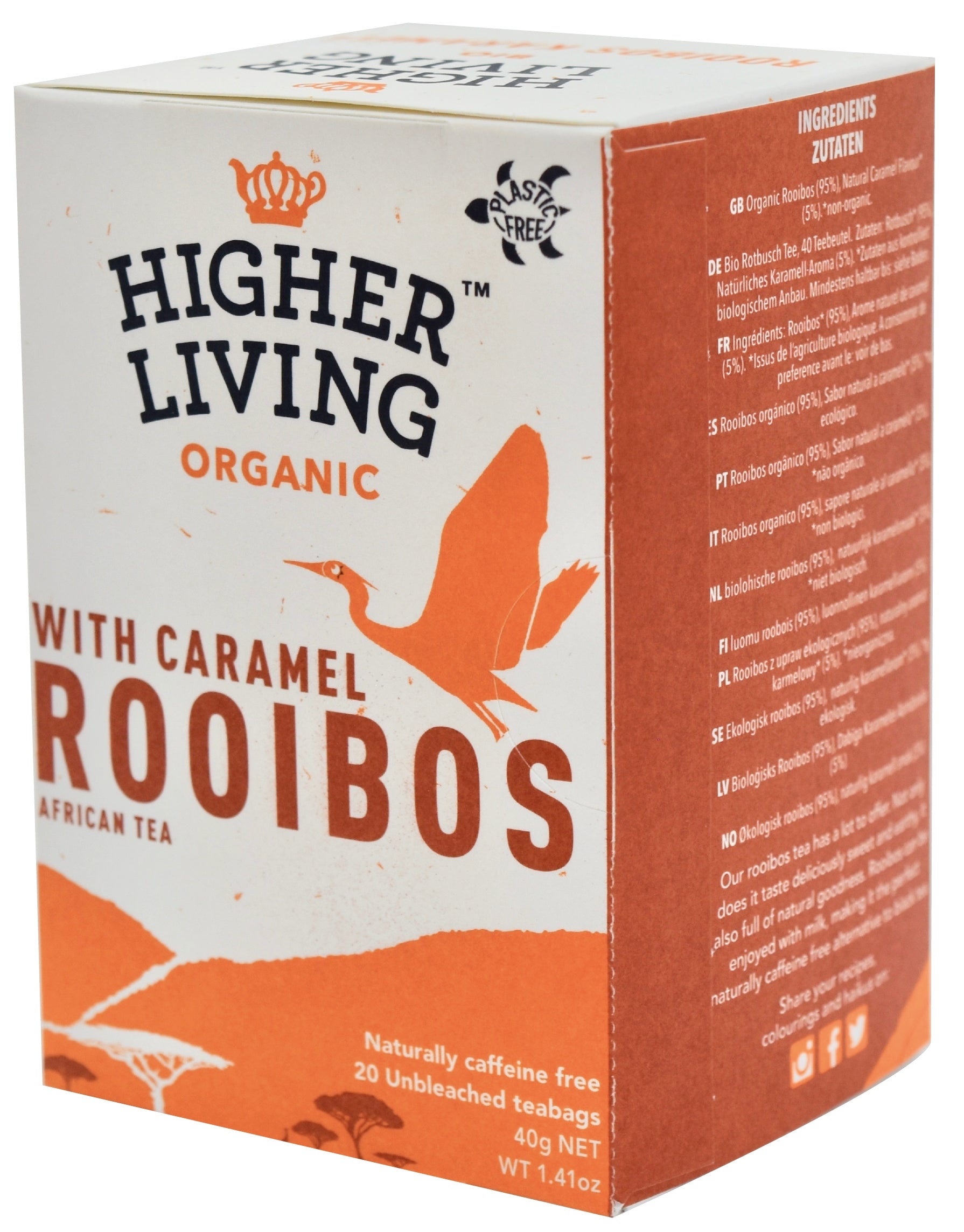 Ceai bio Rooibos caramel