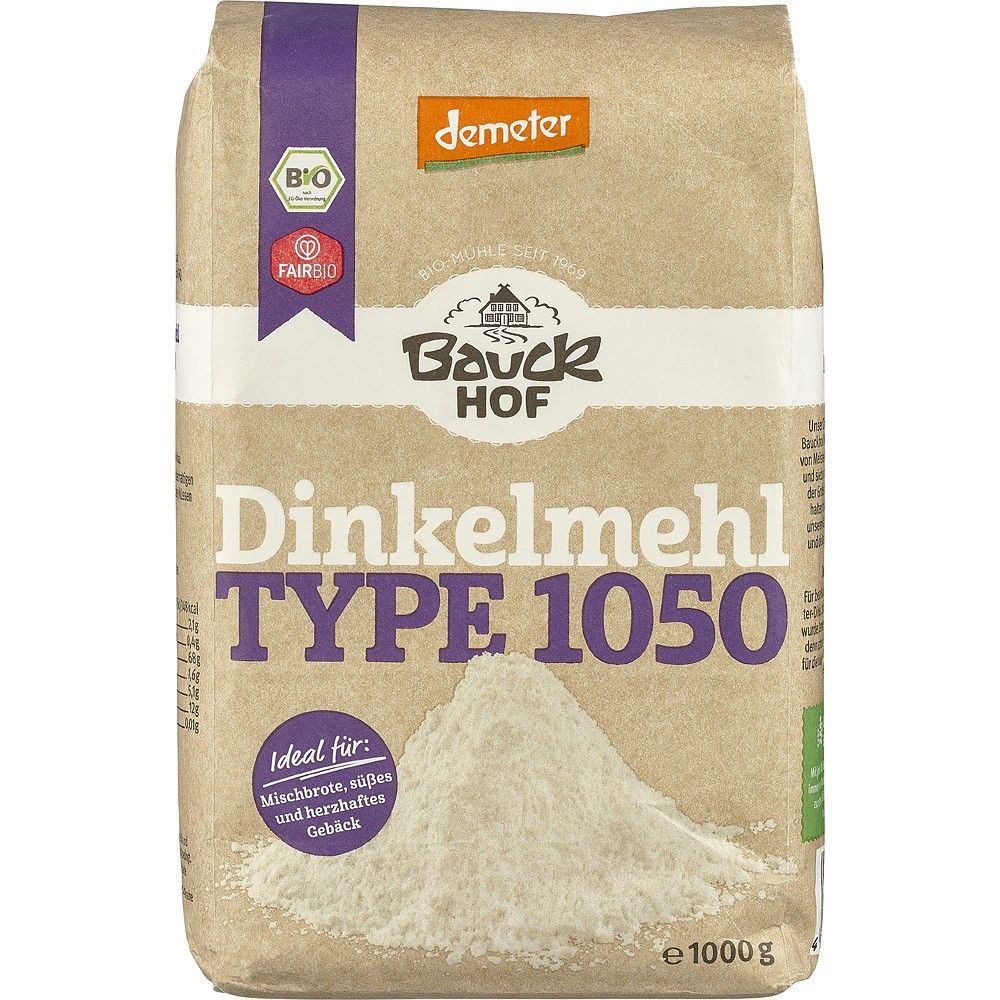 Faina bio de spelta tip 1050 Demeter 1kg BauckHof