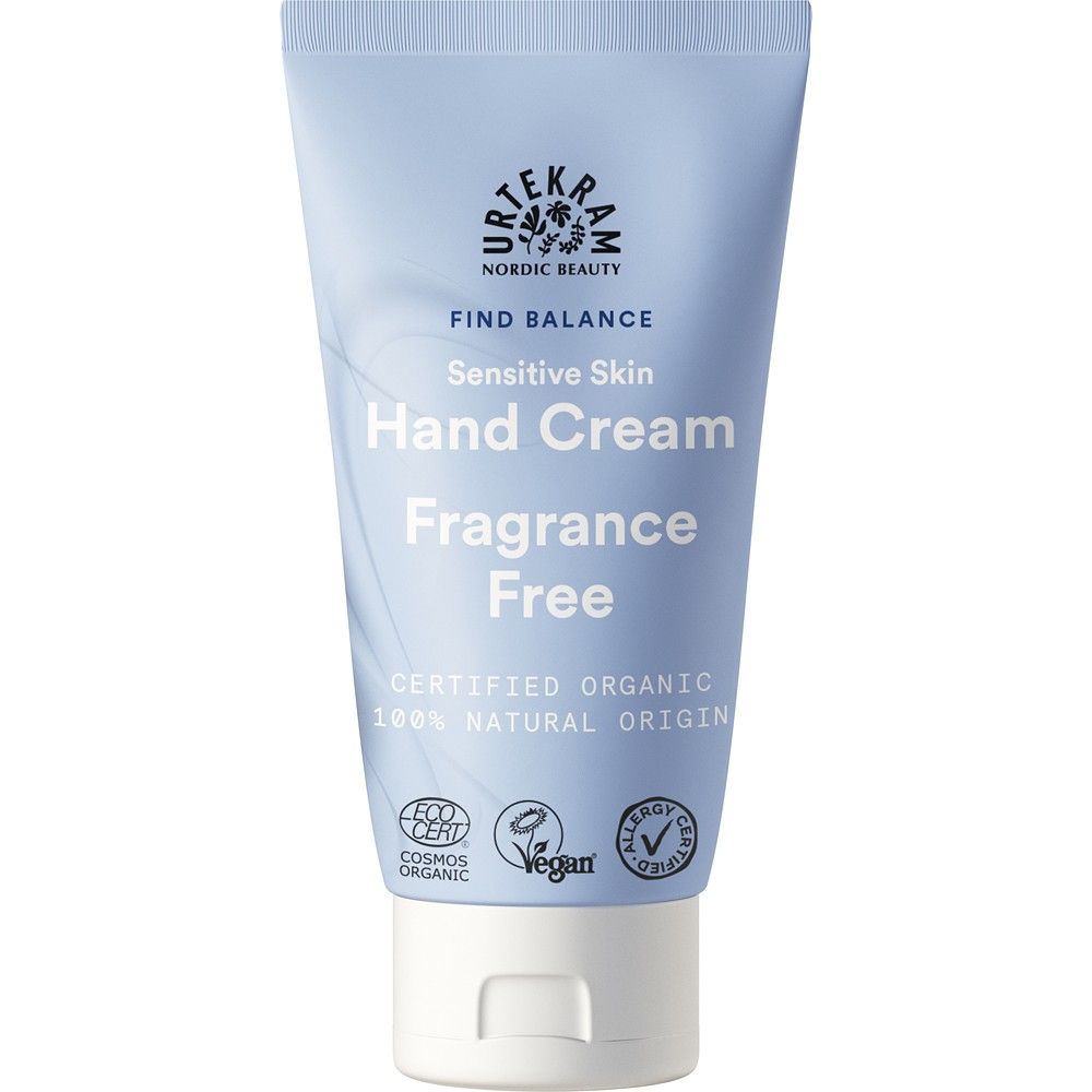 Crema de maini fara parfum pentru piele sensibila 75ml Urtekram