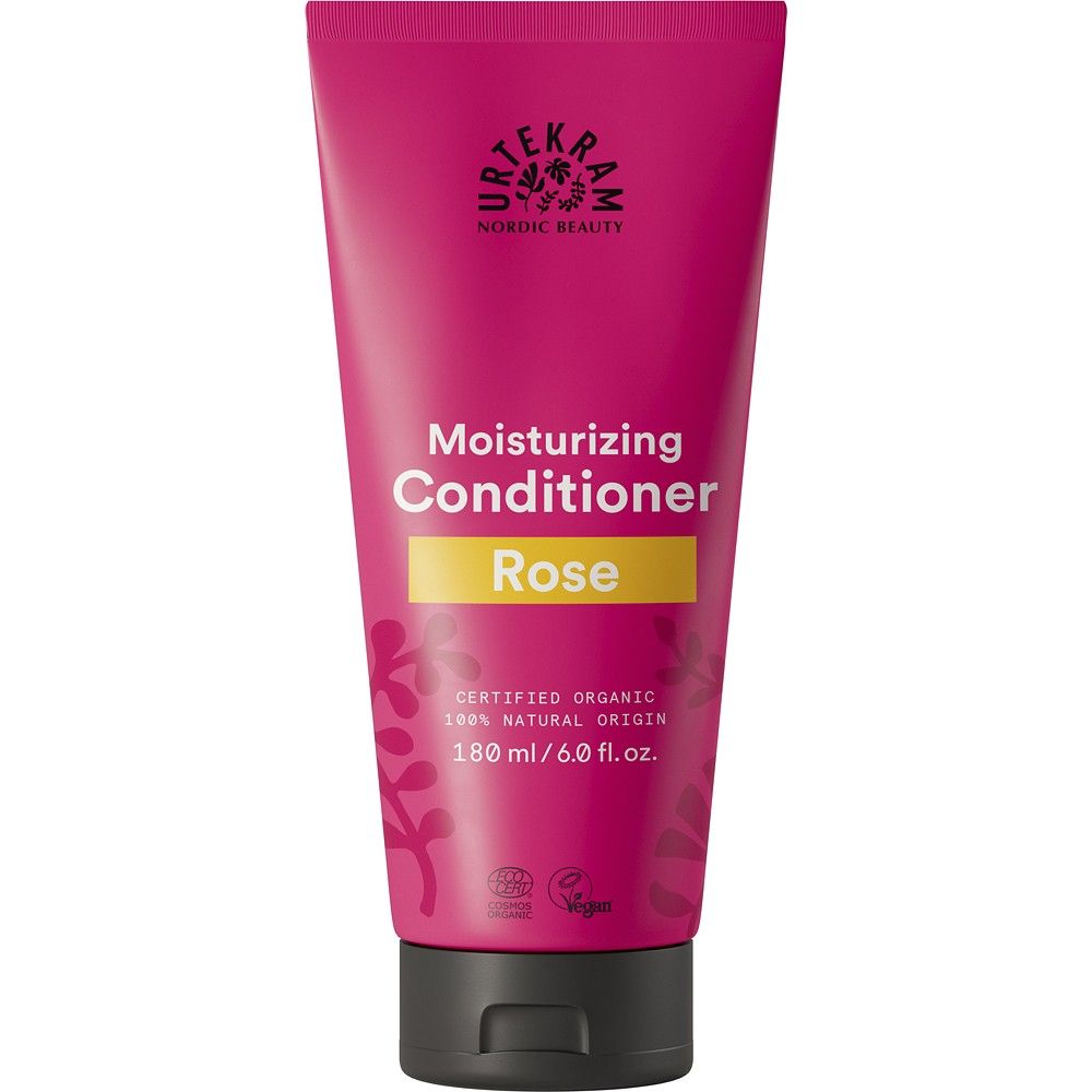 Balsam cu trandafir pentru par normal 180ml Urtekram