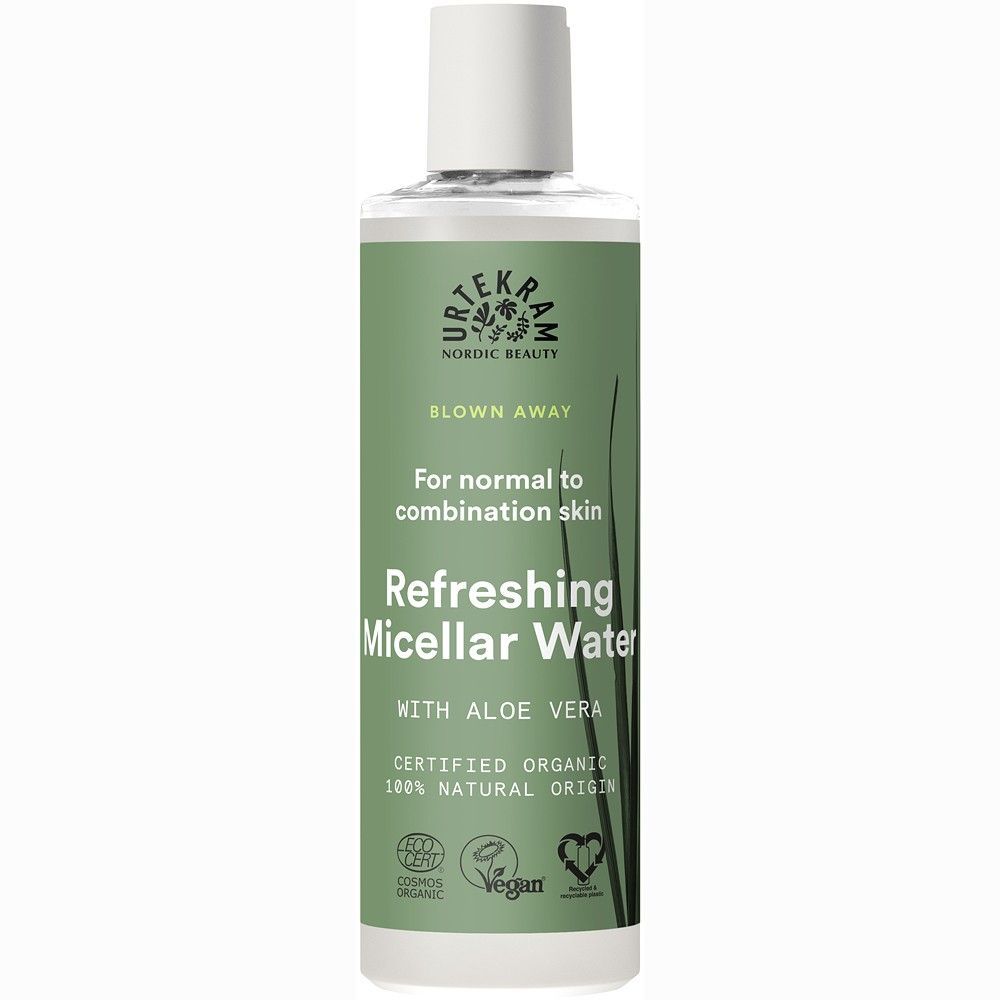 Apa micelara racoritoare pentru ten normal spre mixt 250ml Urtekram