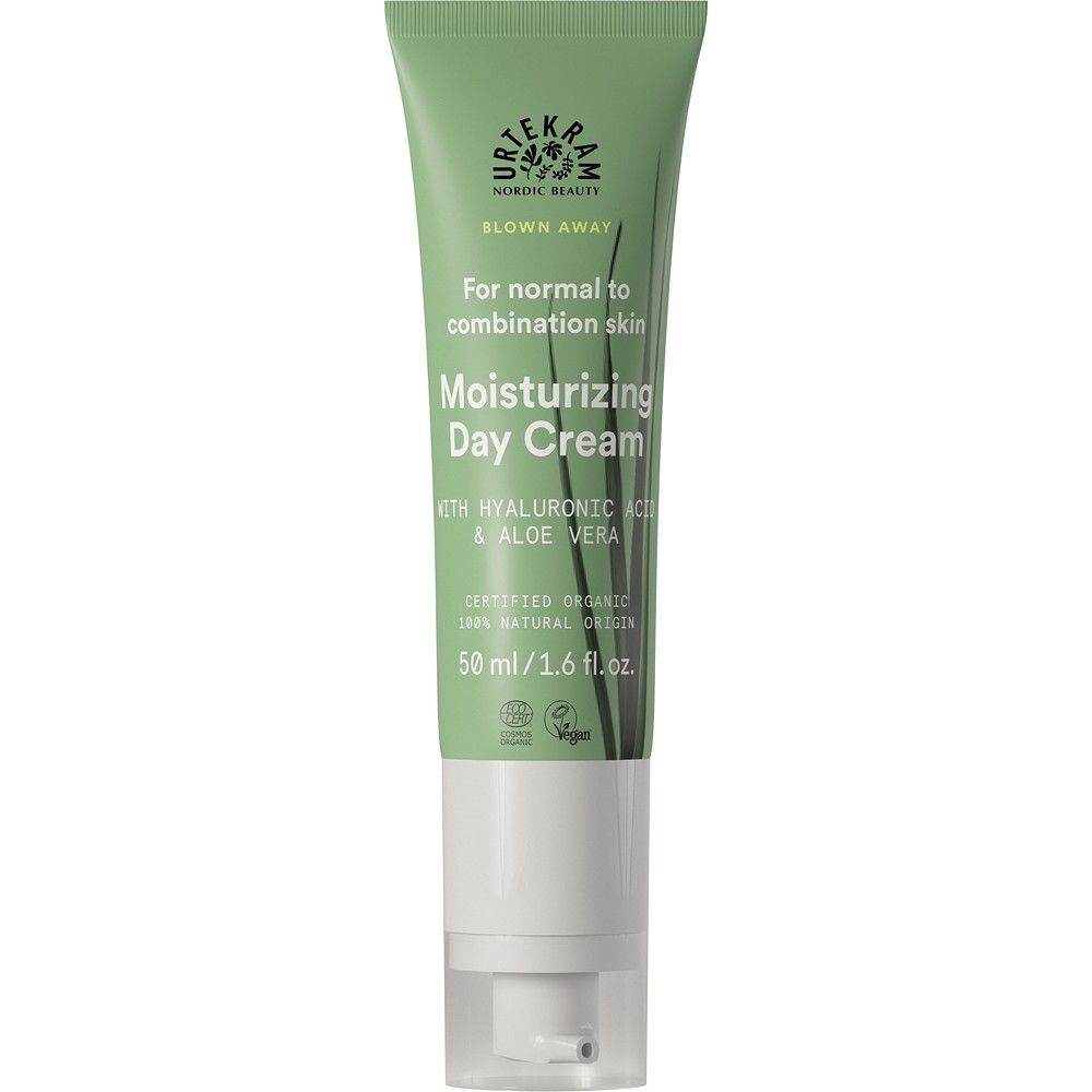Crema de zi racoritoare pentru piele normala pana la mixta cu aloe vera 50ml Urtekram