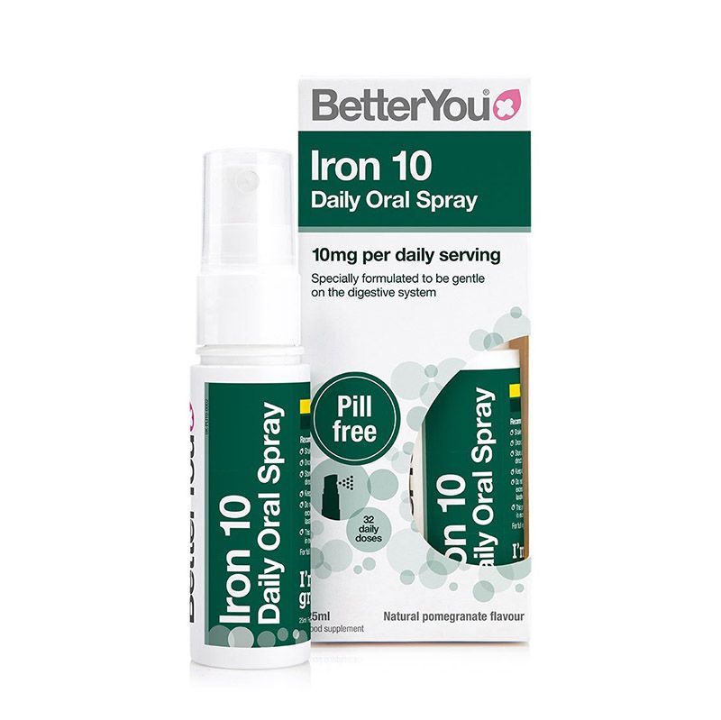 Iron 10 Oral Spray (25 ml), BetterYou
