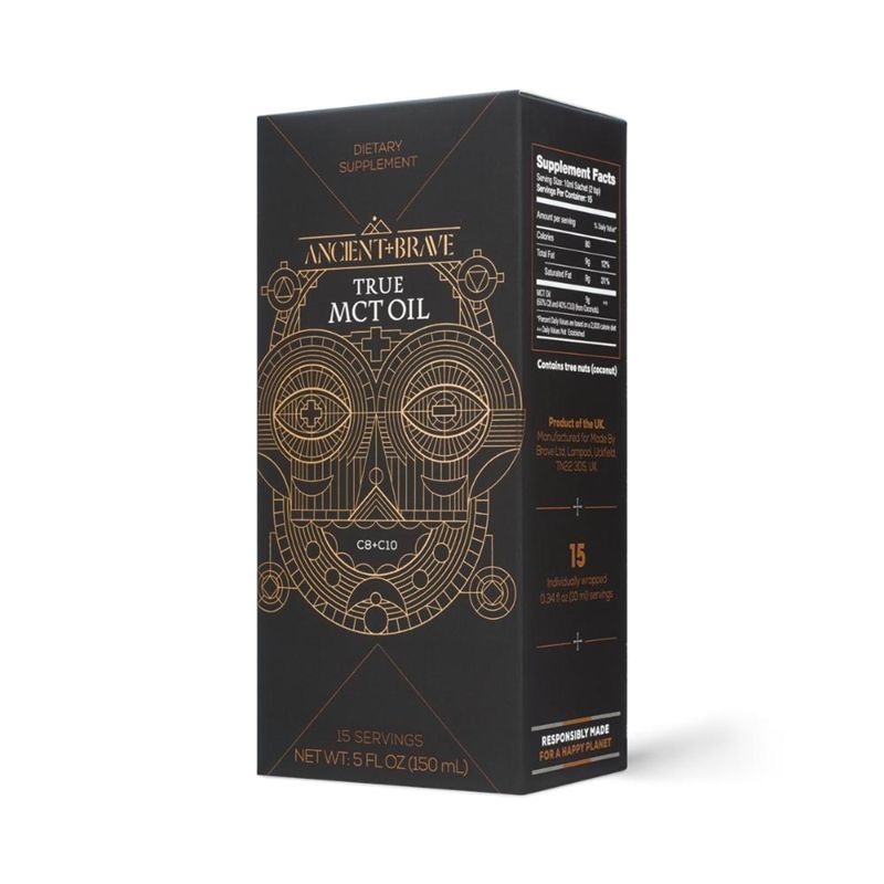True Mct Oil (15 plicuri x 10 ml), Ancient and Brave
