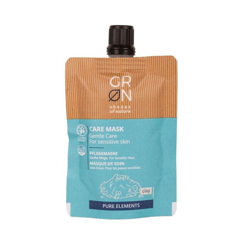 Masca de fata sensitive Bio Organica Pure Elements cu argila (40ml), GRN Shades of Nature
