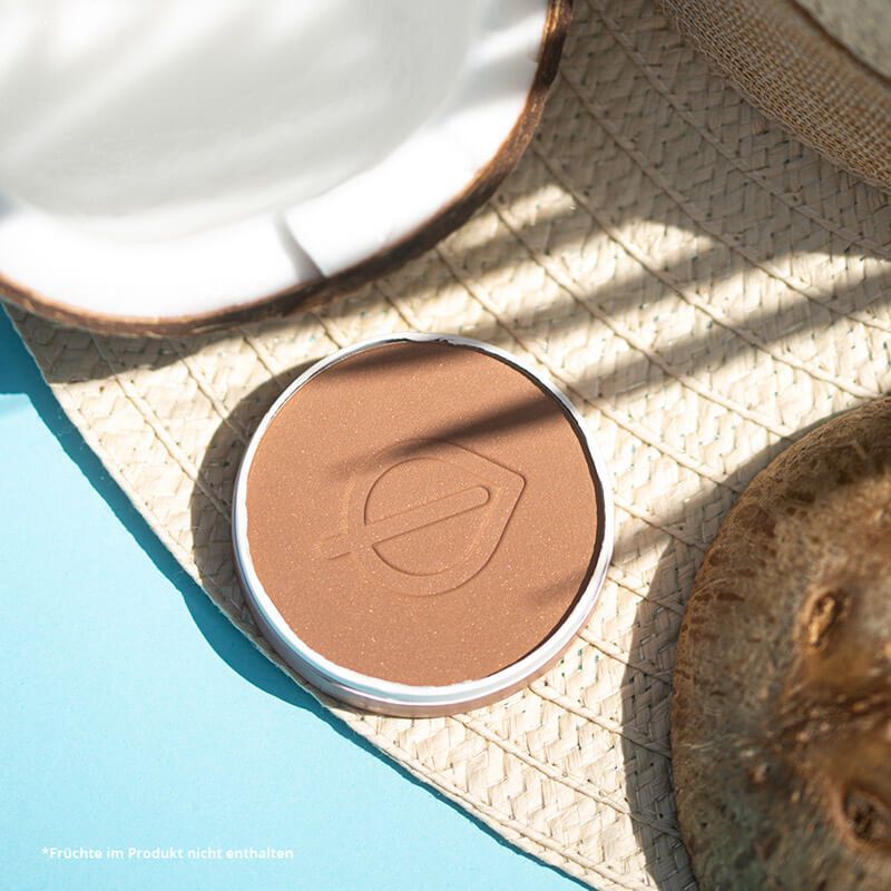 Pudra bronzanta Bio Organica cu vitamina E Colour Cosmetics, Cocoa Powder (9 grame), GRN Shades of Nature