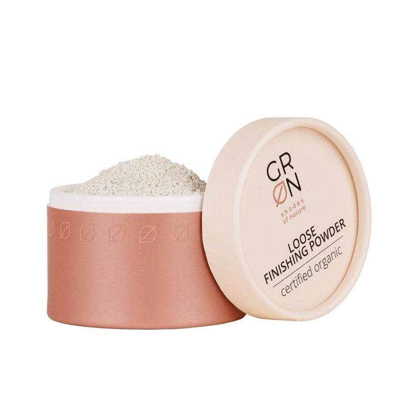 Pudra matifianta lejera Bio Organica pentru fixarea machiajului Colour Cosmetics (8 grame), GRN Shades of Nature