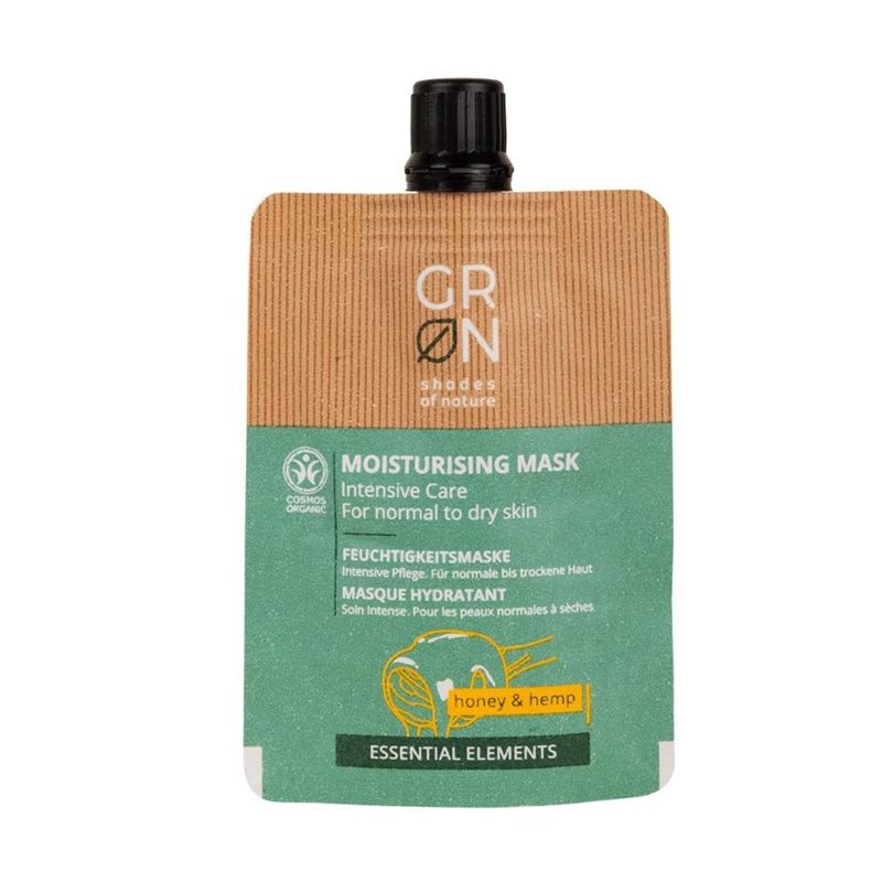Masca de fata Bio Organica Essential Elements cu miere (40ml), GRN Shades of Nature