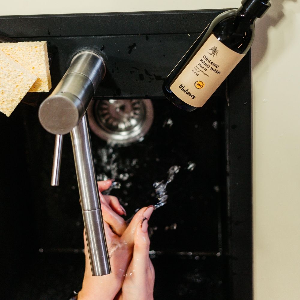 Sapun lichid 100% ingrediente naturale Orange (250 ml), Mulieres