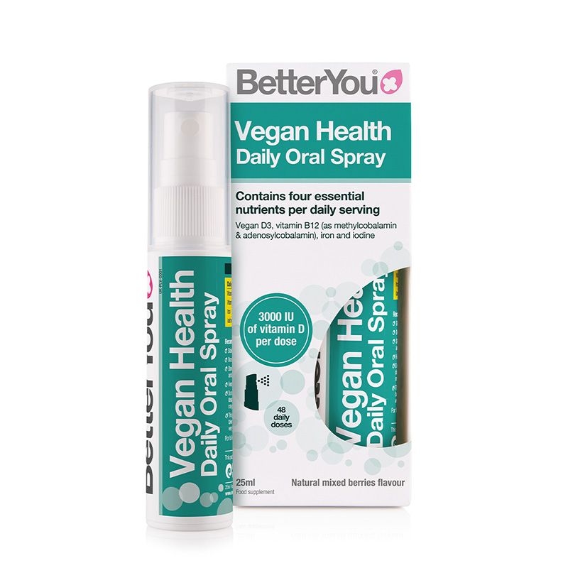 Vegan Health Oral Spray (25 ml), BetterYou