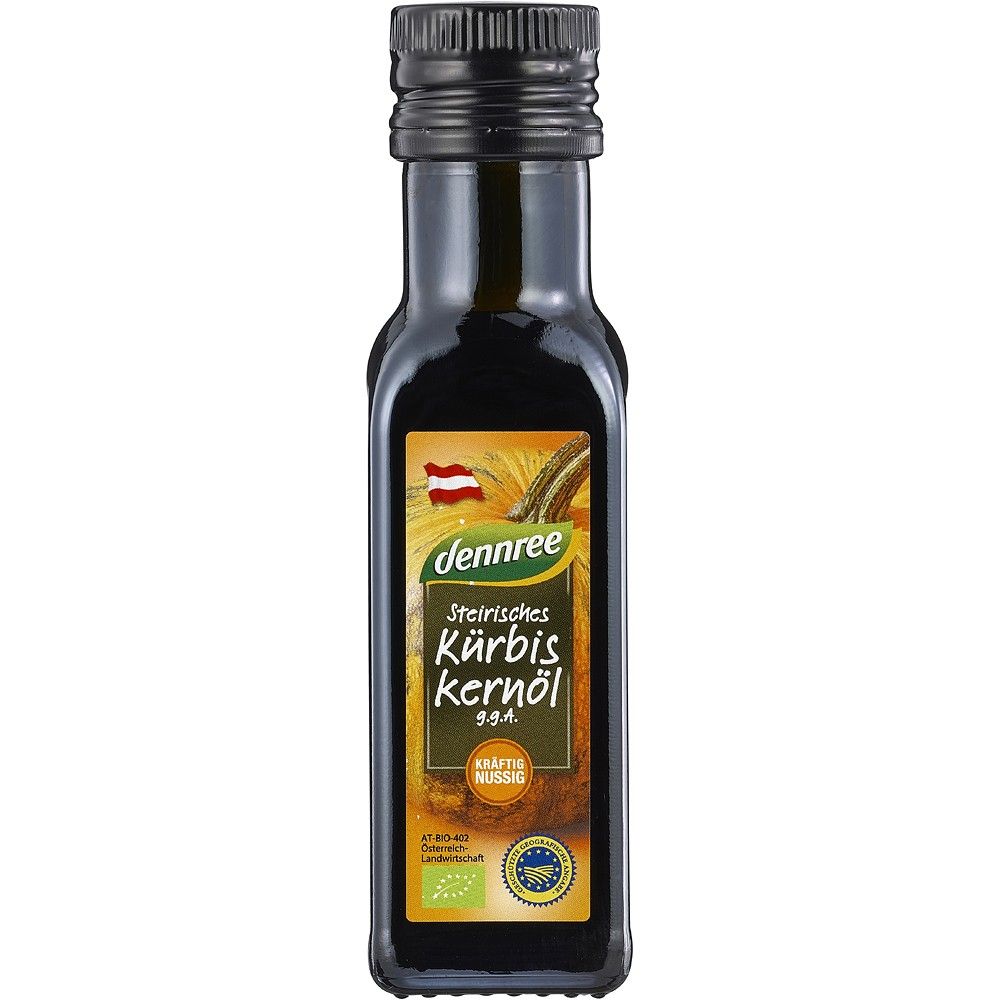 Ulei bio din seminte de dovleac din Stiria IGP 100ml Dennree