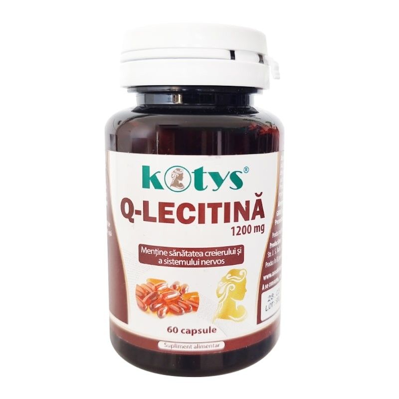 Q-LECITINA 1200MG , 60cps, KOTYS