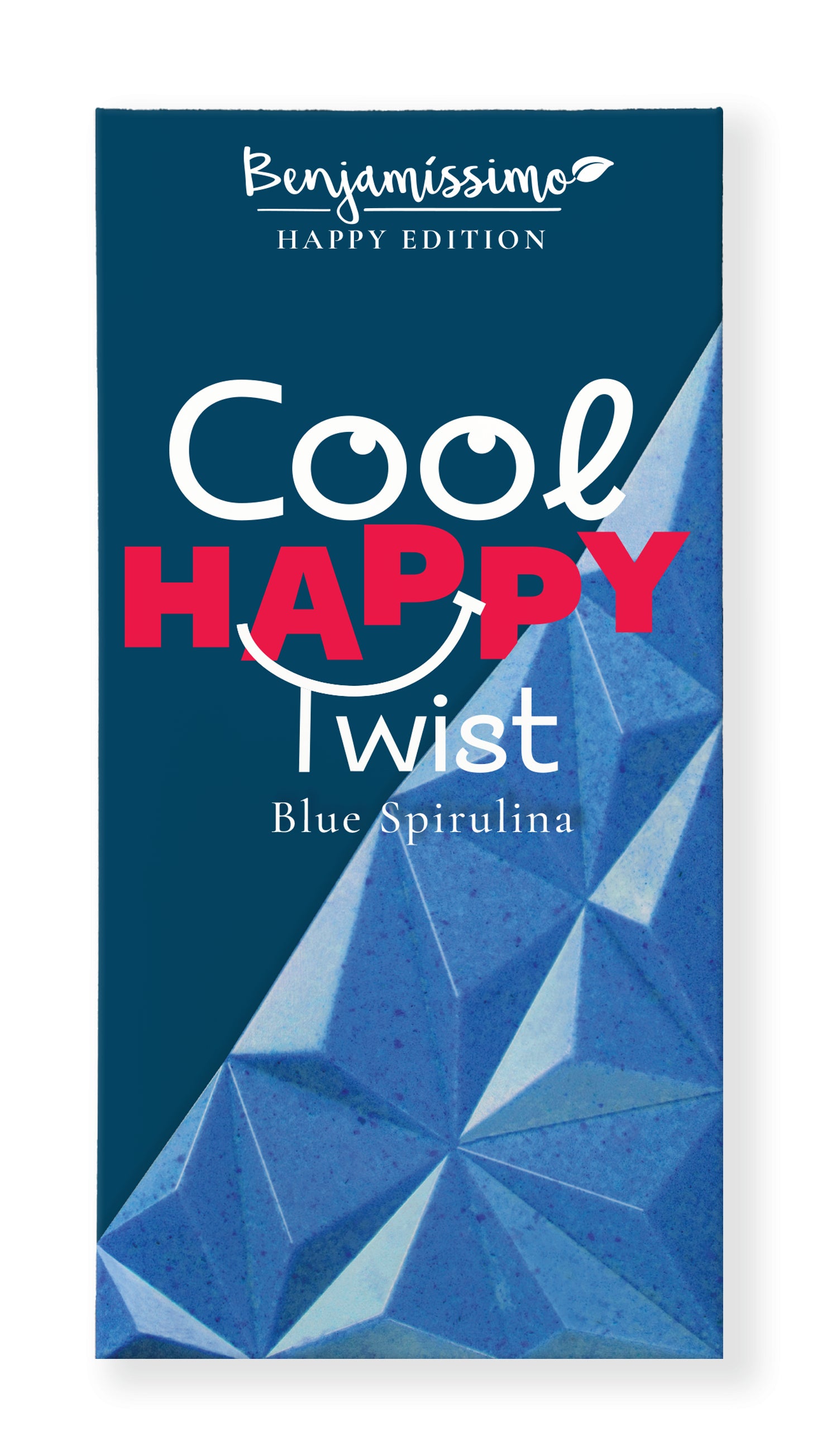 Ciocolata cu spirulina albastra bio, 60g, Benjamissimo