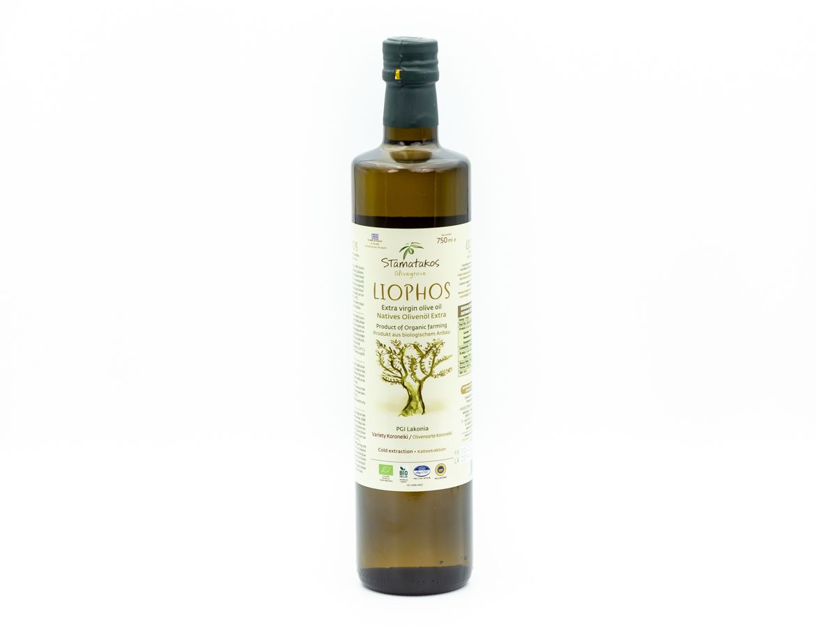 Ulei de masline extravirgin Liophos bio 750ml Stamatakos