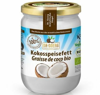 Ulei de cocos premium dezodorizat pentru gatit, bio, 500ml, Dr. Goerg