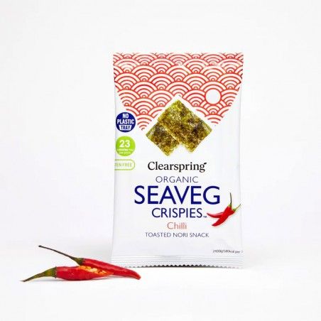 ALGE NORI SNACK CHILLI, ECO, 4g, NOU ,CLEARSPRING