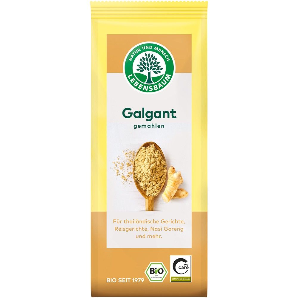 Galangal macinat bio Lebensbaum, 40g