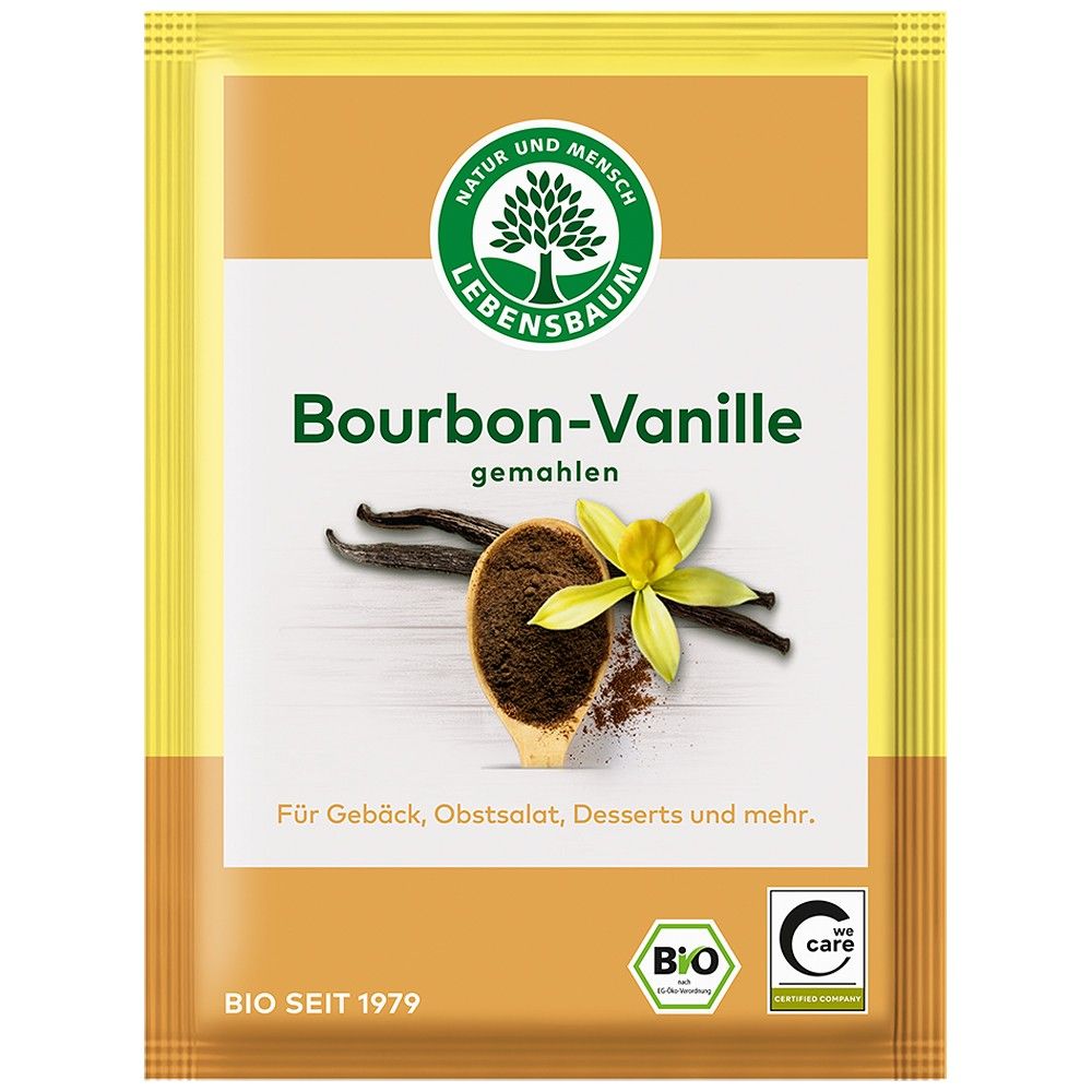Vanilie Bourbon macinata bio , 5g, Lebensbaum