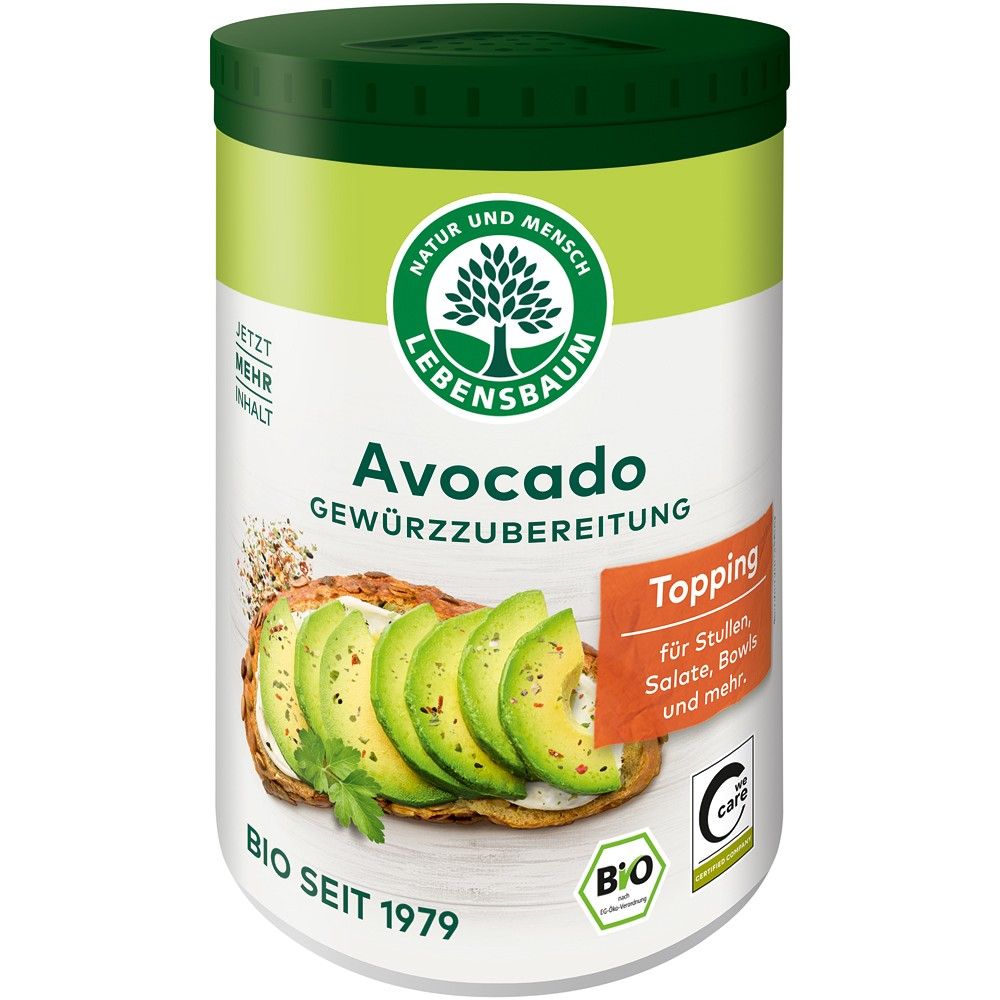 Mix de condimente pentru avocado bio Lebensbaum, 100g