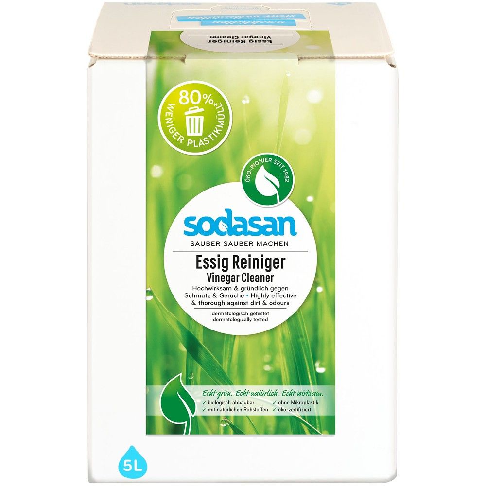 Solutie de curatare cu otet, bag-in-box , 5L,Sodasan