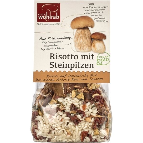 Risotto cu hribi bio , 175g, Wohlrab