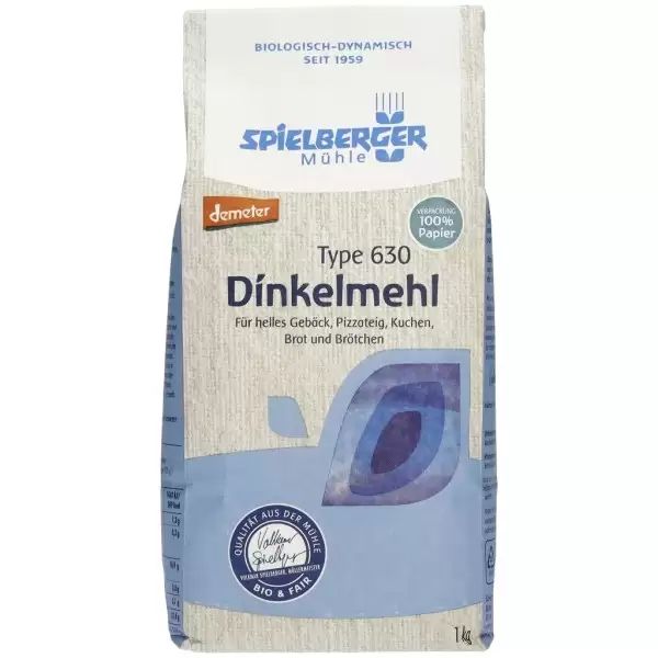 Faina de spelta tip 630 bio , 1 kg ,Spielberger