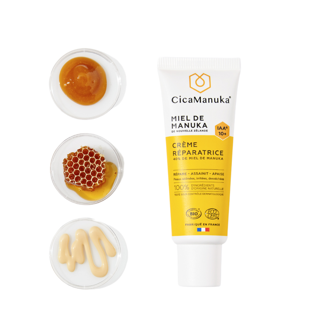 Pachet reparator piele, bio, CicaManuka