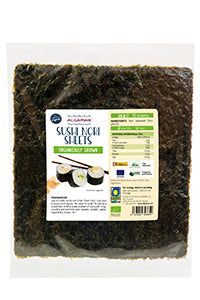 Alge nori bio pentru sushi 25g  - 10 folii Algamar