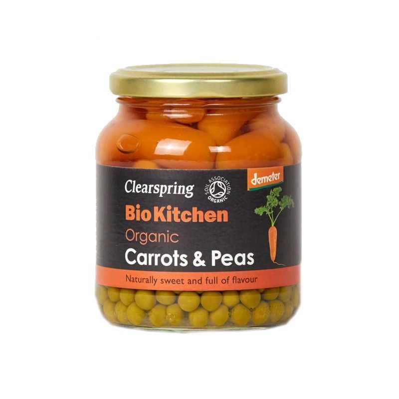 Morcov Mazare In Suc Propriu - Eco 350g Clearspring