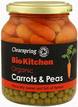 Morcov Mazare In Suc Propriu - Eco 350g Clearspring