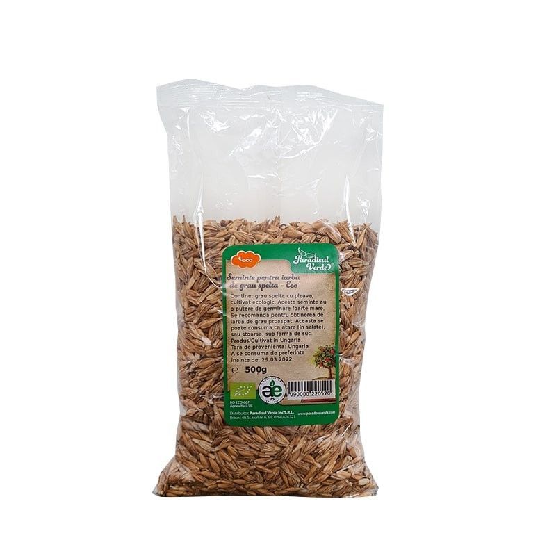 Seminte Iarba Grau Spelta, Bio, 500g, Paradisul Verde