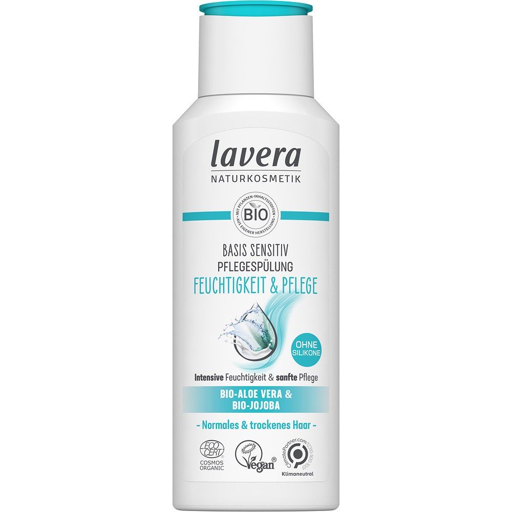Balsam de par pentru hidratare si ingrijire cu aloe vera bio si jojoba bio 200ml Lavera