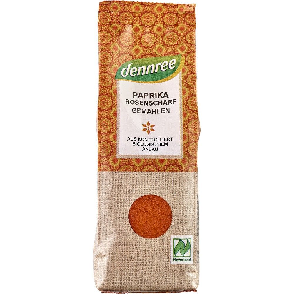 Boia de ardei iute bio 70g Dennree