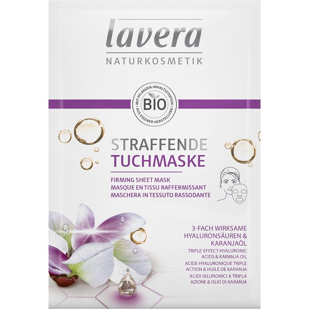 Masca de fata pentru fermitate cu acid hialuronic si ulei de karanja 21g Lavera