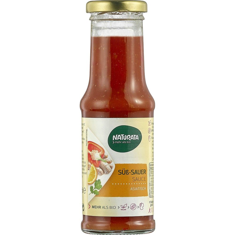 Sos bio dulce acrisor 210ml Naturata