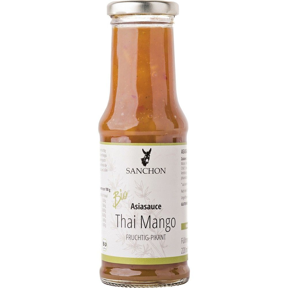 Sos thai cu mango bio 210ml Sanchon
