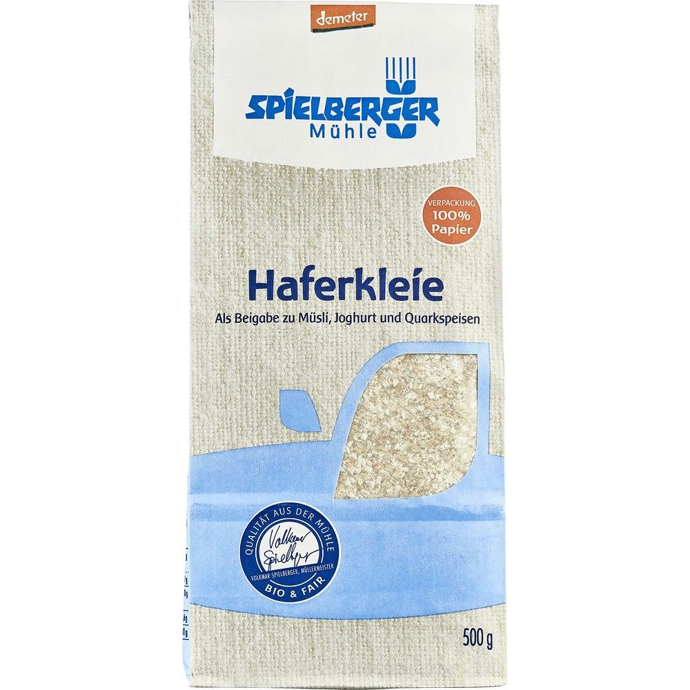 Tarate de ovaz bio Demeter 500g Spielberger