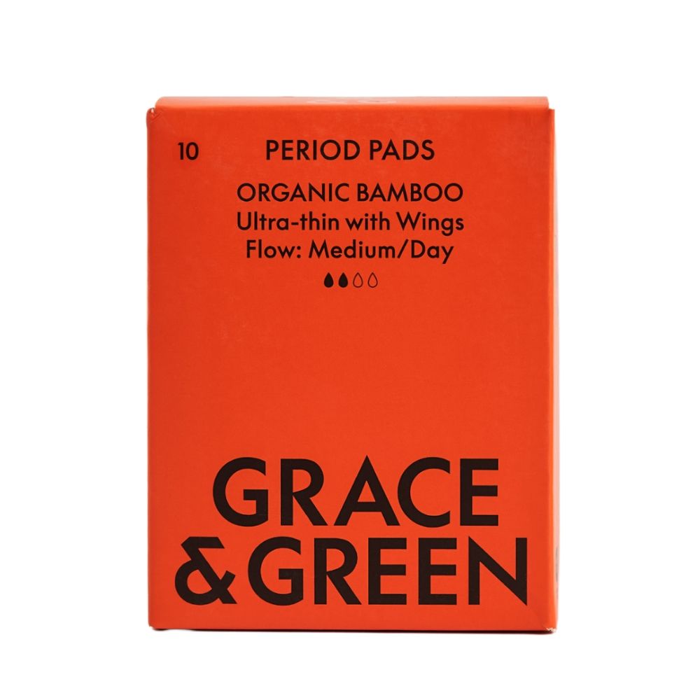 Absorbante din bambus organic zi 10 buc Grace - Verlin