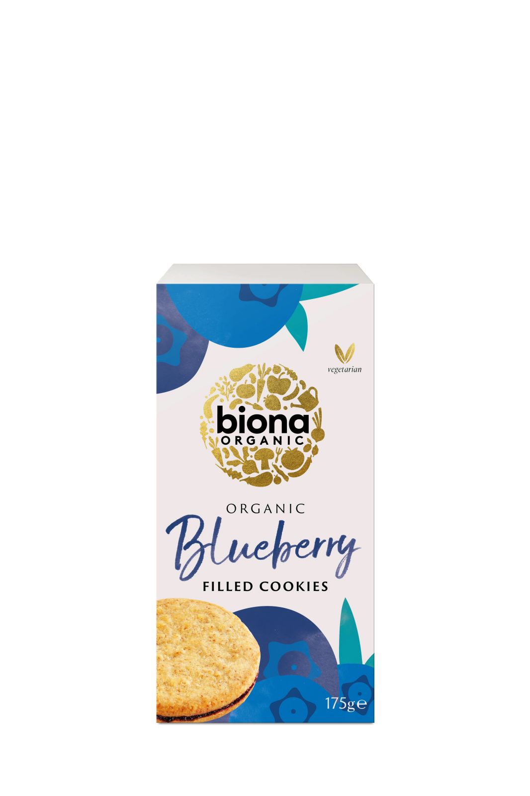 Biscuiti umplutura afine bio 175g Biona - Verlin