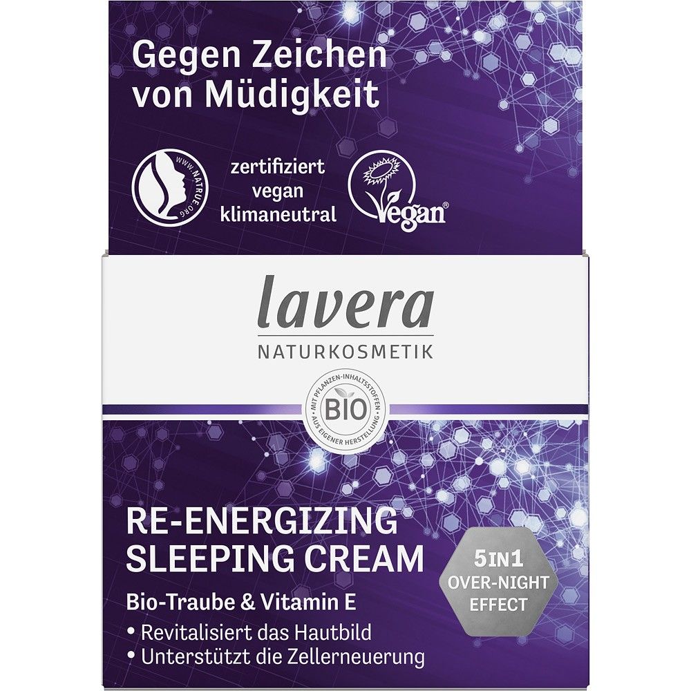 Crema reenergizanta pentru noapte cu vitamina E