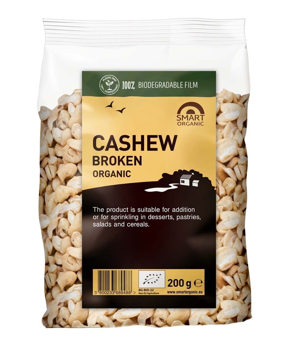 Caju crud eco 200g Smart Organic - Verlin