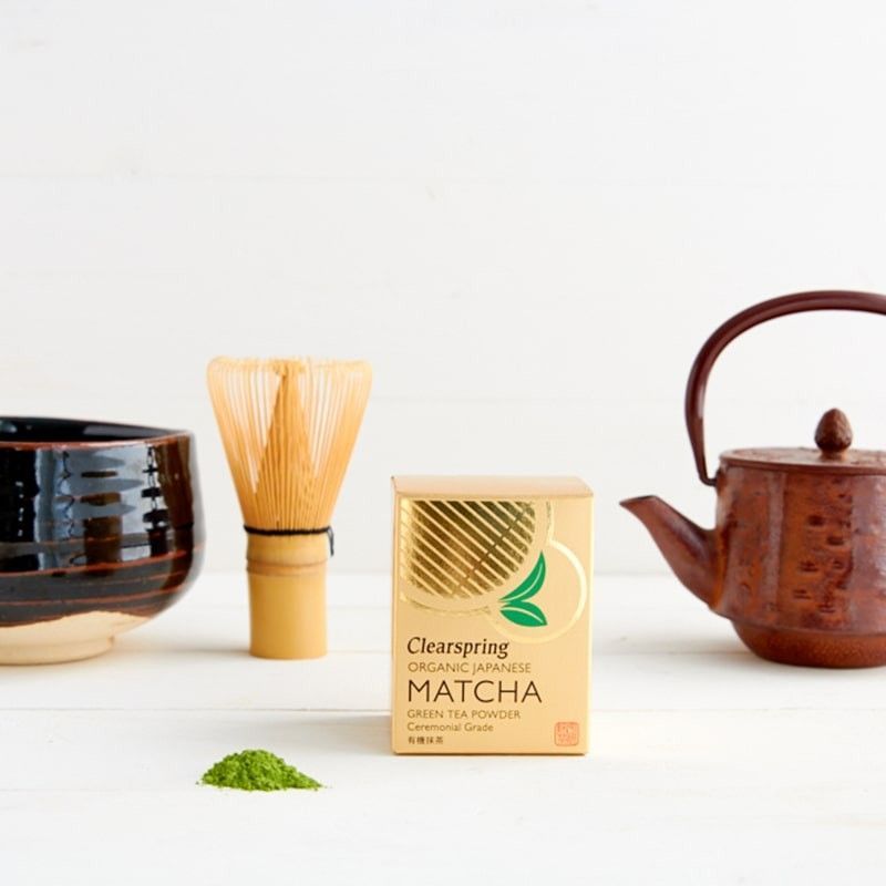 Ceai Verde Matcha Ceremonial Eco 30g Clearspring - Verlin