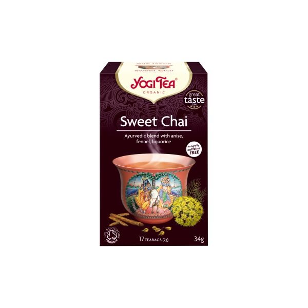 Ceai Sweet Chai Eco 17 plicuri Yogi Tea - Verlin