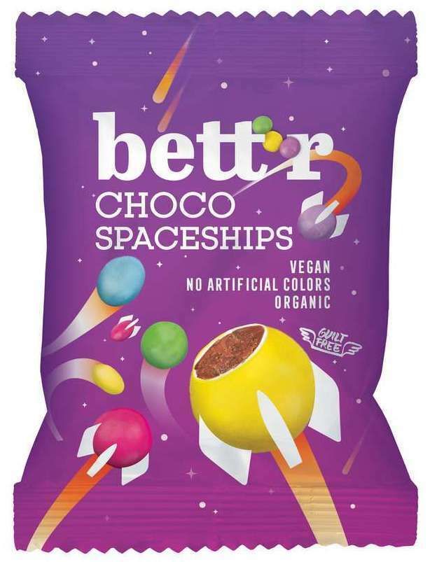 Choco spaceships bio 70g Bettr - Verlin