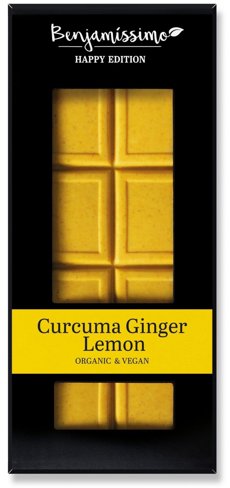 Ciocolata turmeric si ghimbir bio 60g Benjamissimo - Verlin