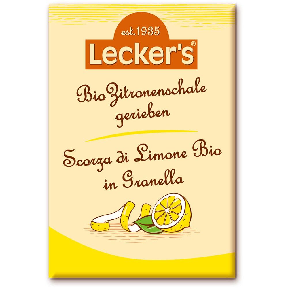 Coaja lamaie rasa fara gluten bio 15g Leckers - Verlin